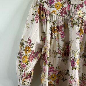 Johnny Was Jade blouse floral large